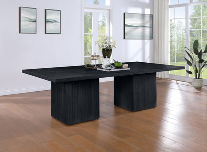 Belinda - Wood Modular Dining Table - Black