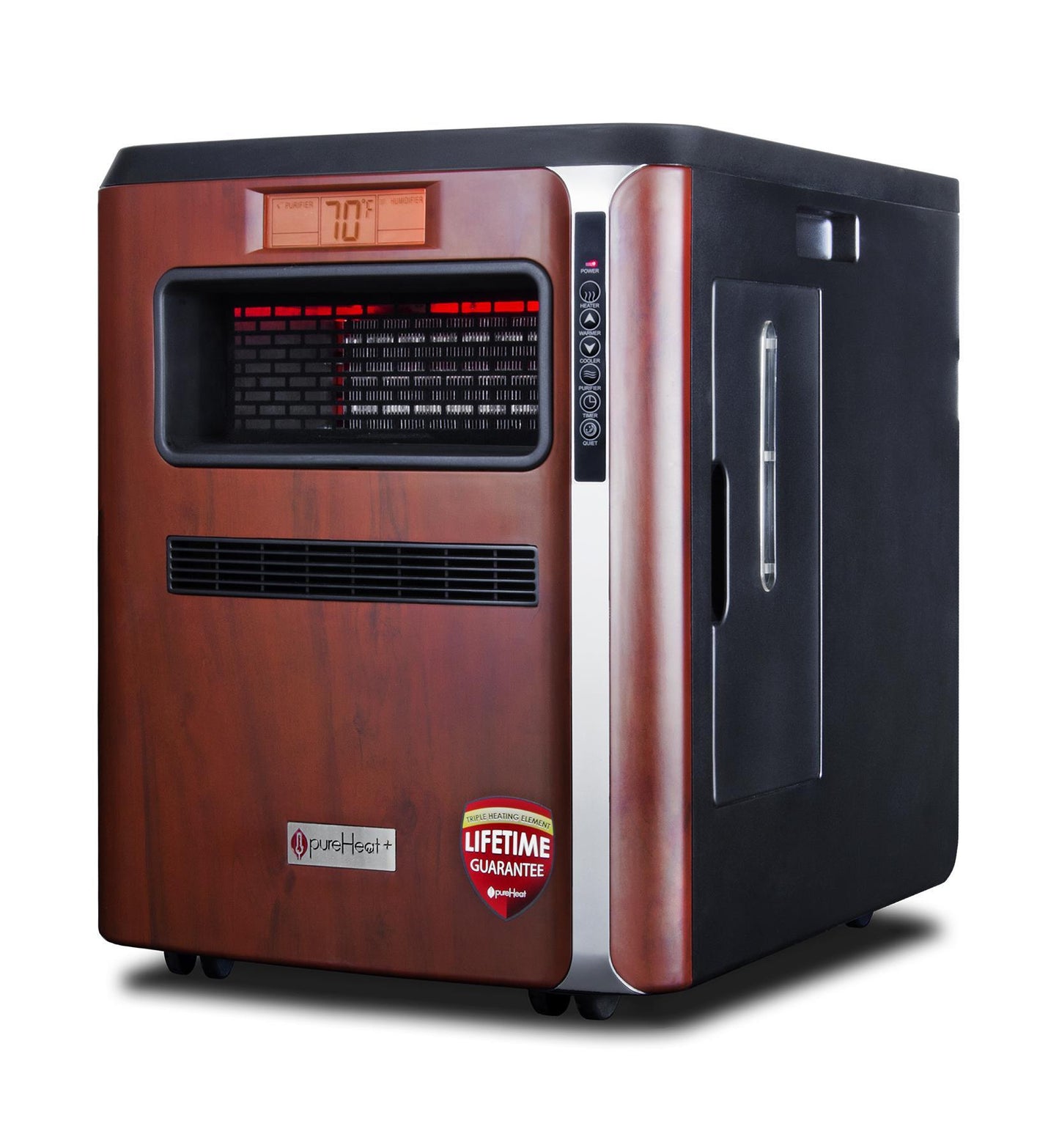 Pure Wash - Humidifier Purification Heating - Dark Brown