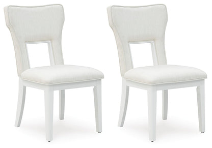 Chalanna - Dining Upholstered Side Chair (Set of 2) - White