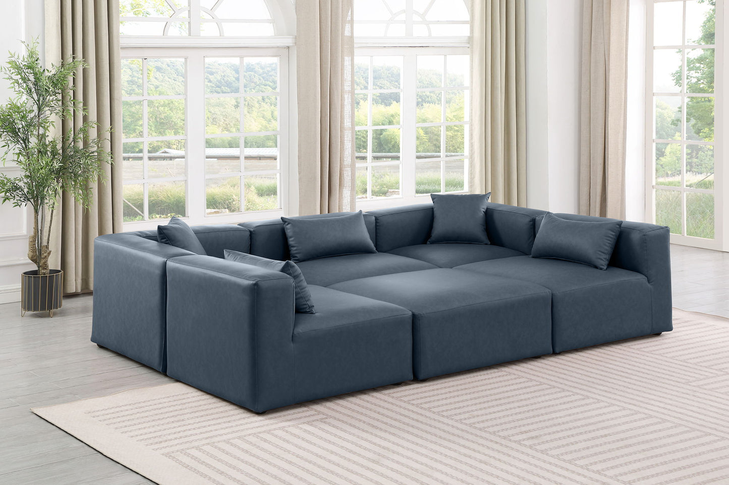 Cube - 6 Piece Modular Sectional