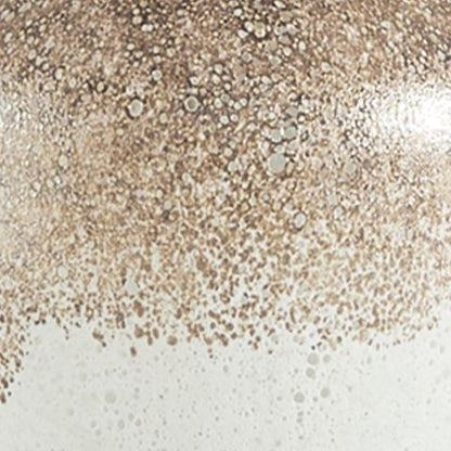 Tavisburg - Glass Table Lamp - Brown / White / Gold