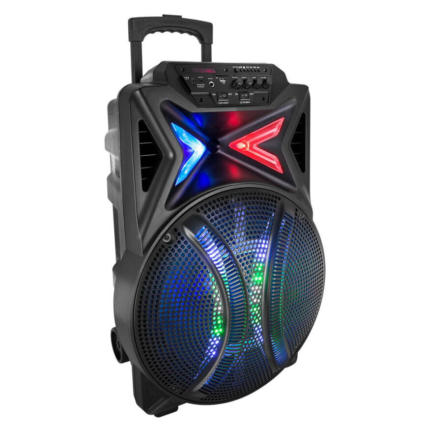 AlienPro - Roller 15 Bluetooth Portable Speaker - Black
