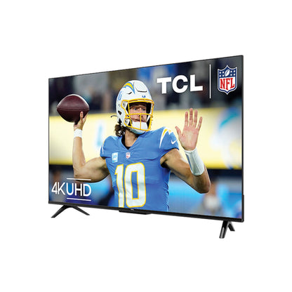 TCL - 65" 4K UHD HDR LED Smart Google TV - Black