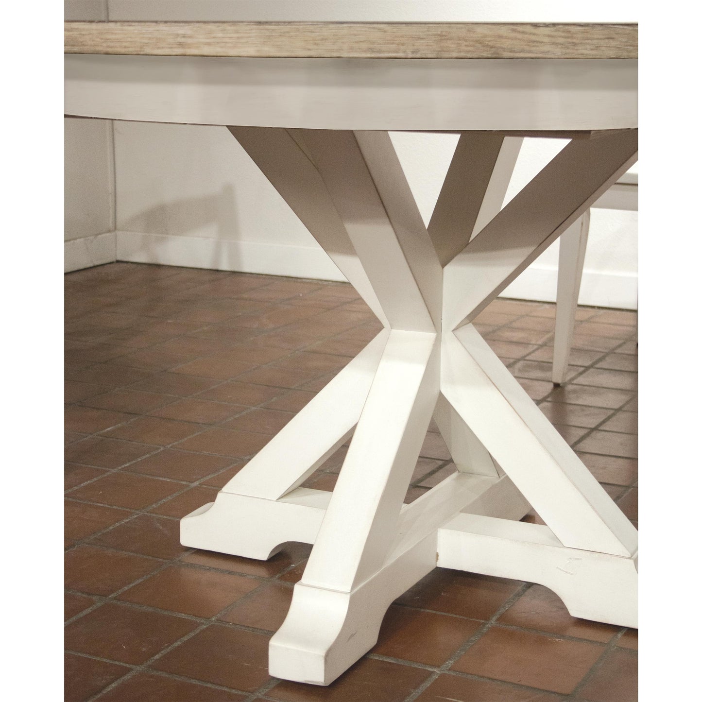 Myra - Round Dining Table - Paperwhite