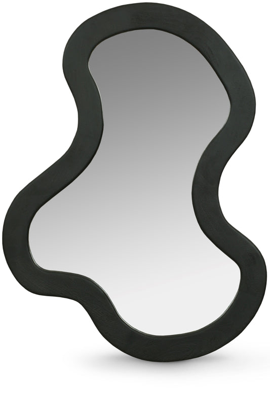 Oblique - Mirror - Wood