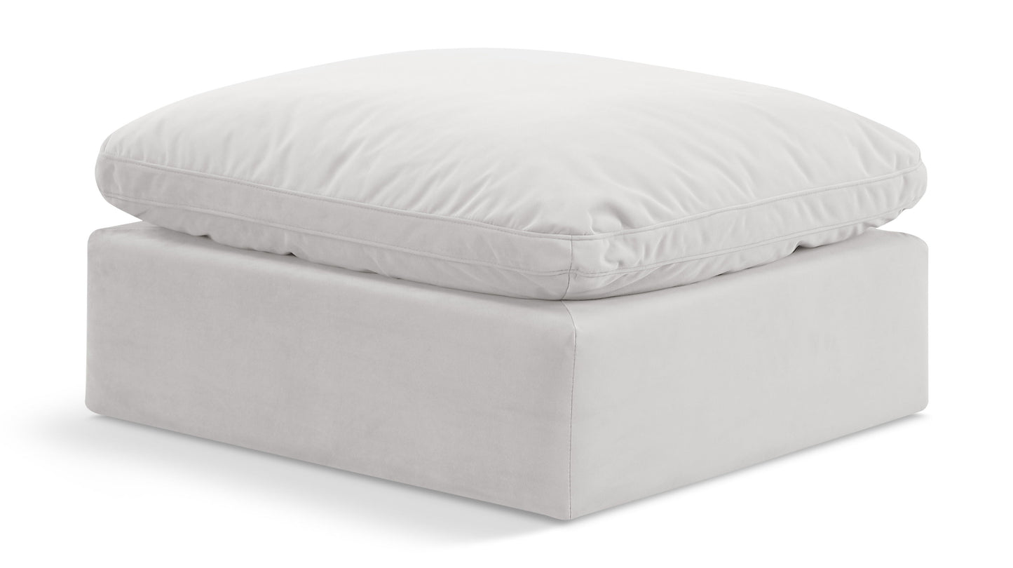 Indulge - Velvet Ottoman