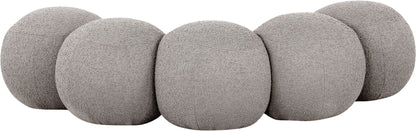 Apollo - Boucle Fabric Bench