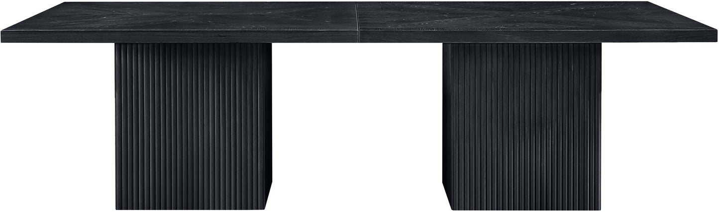 Belinda - Wood Modular Dining Table - Black