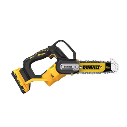 Dewalt - 8 in. 20-Volt Lithium-Ion Pruning Electric Battery Chainsaw Kit - Yellow