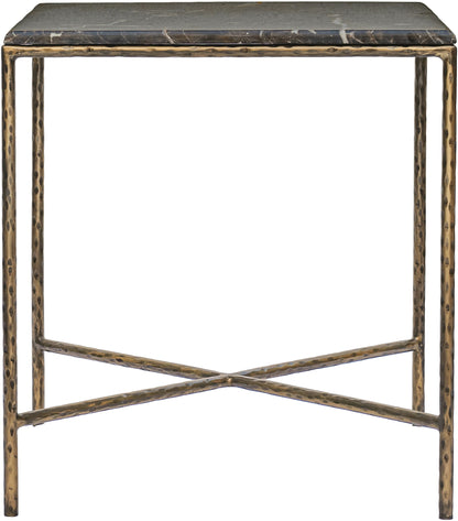 Valen - Marble And Iron Table