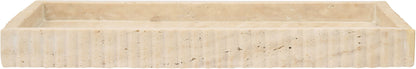 Hannah - Travertine Tray - Beige