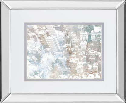 Empire View I Mirror Framed By DanMeneely - Silver