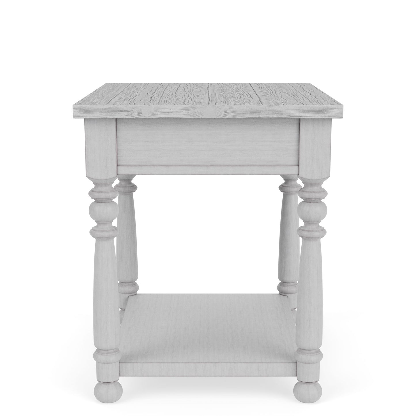 Winston - End Table - Aged Cotton