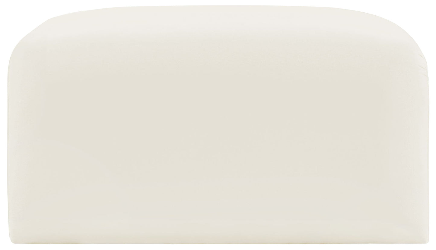 Arc - Velvet Ottoman