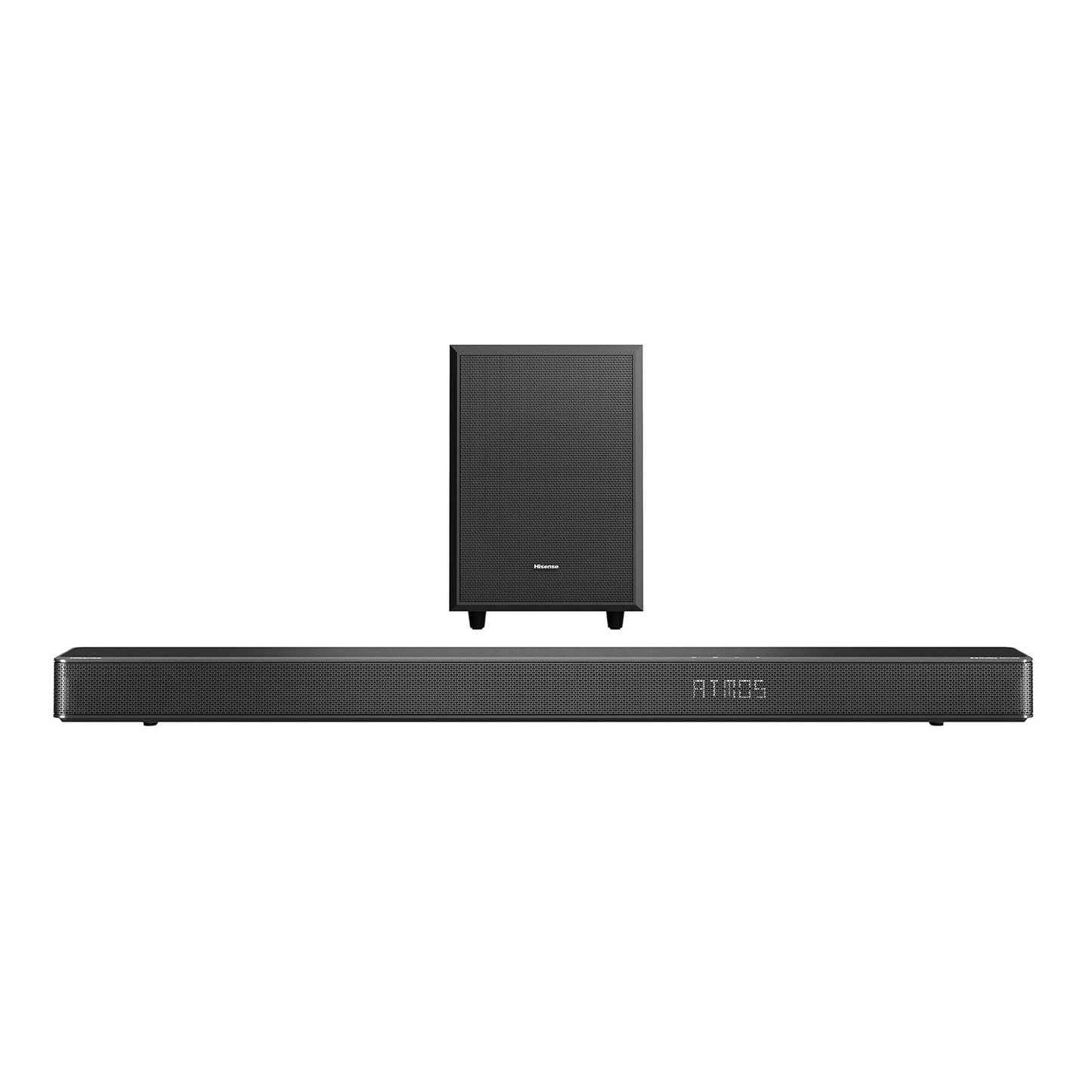 Hisense - 3.1.2 Channel 440W Soundbar, Dolby Atmos - Black