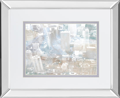 Empire View II Mirror Framed By DanMeneely - Silver