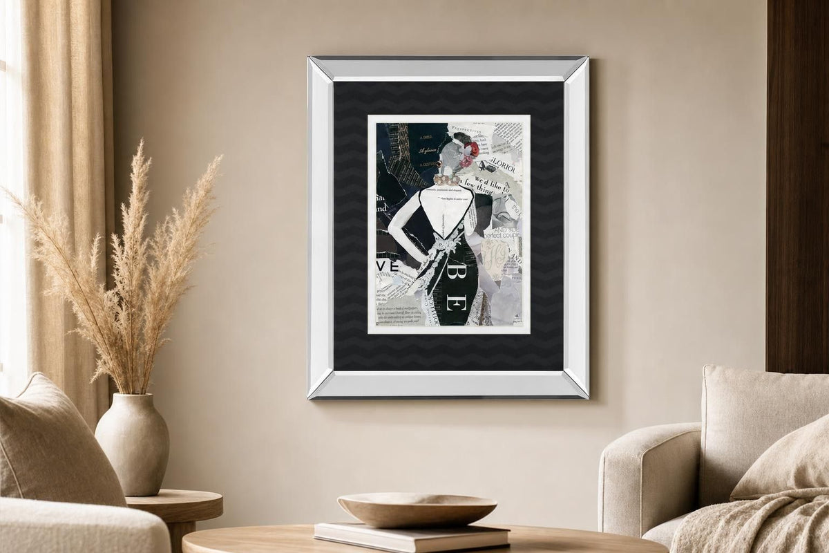 Fashion Mosaic II By Carol Robinson - Black