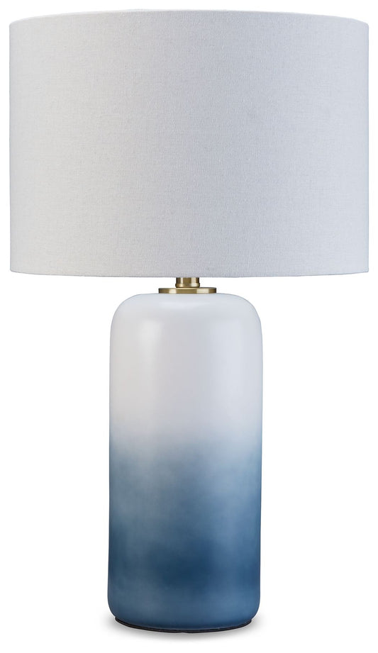 Lemrich - Ceramic Table Lamp  - White