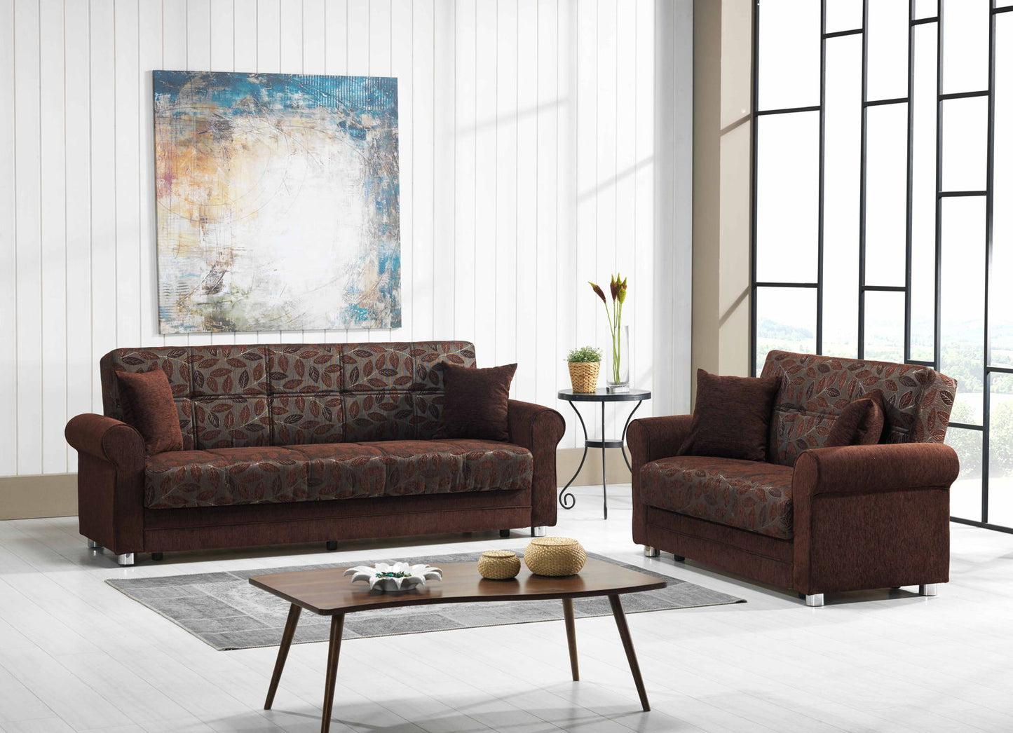 Ottomanson Rio Grande - Upholstered Convertible Sofabed With Storage