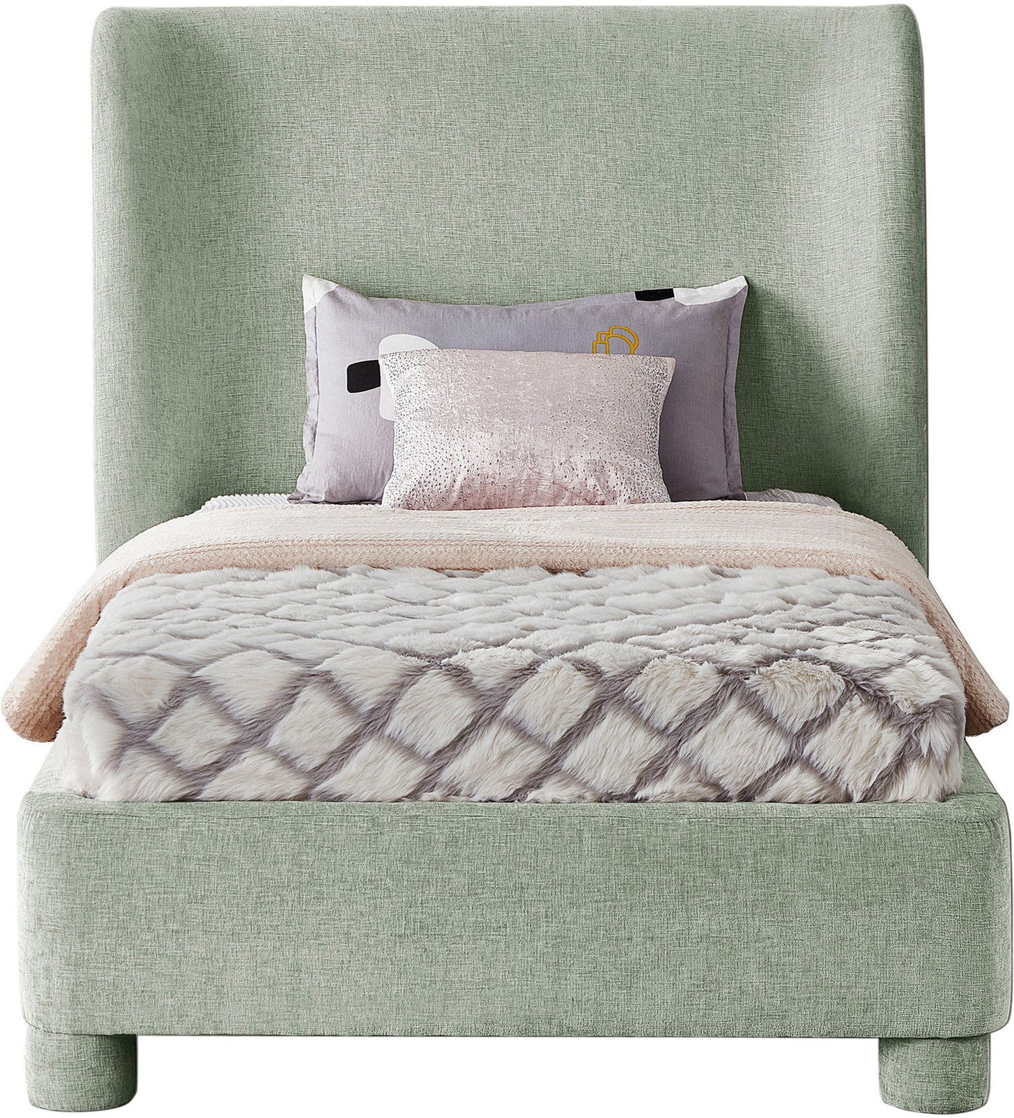 Penny - Chenille Fabric Bed