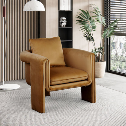 Sloan - Accent Chair - Saddle