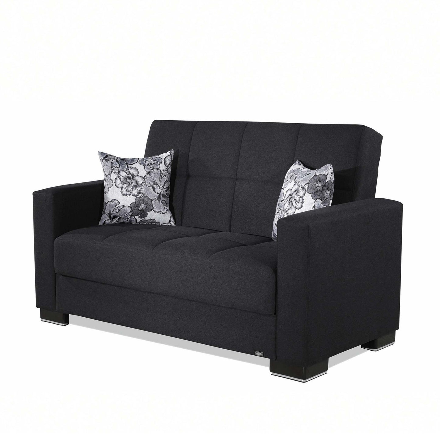 Ottomanson Armada - Upholstered Convertible Loveseat With Storage - Polyester