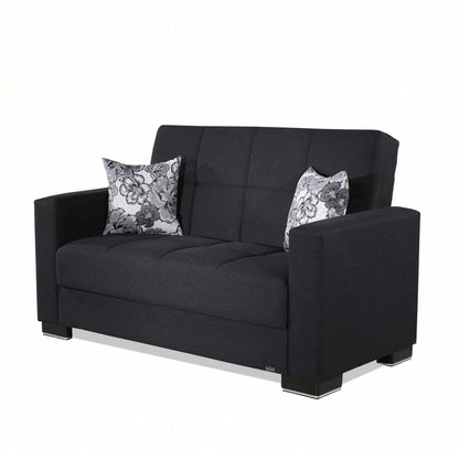 Ottomanson Armada - Upholstered Convertible Loveseat With Storage - Polyester