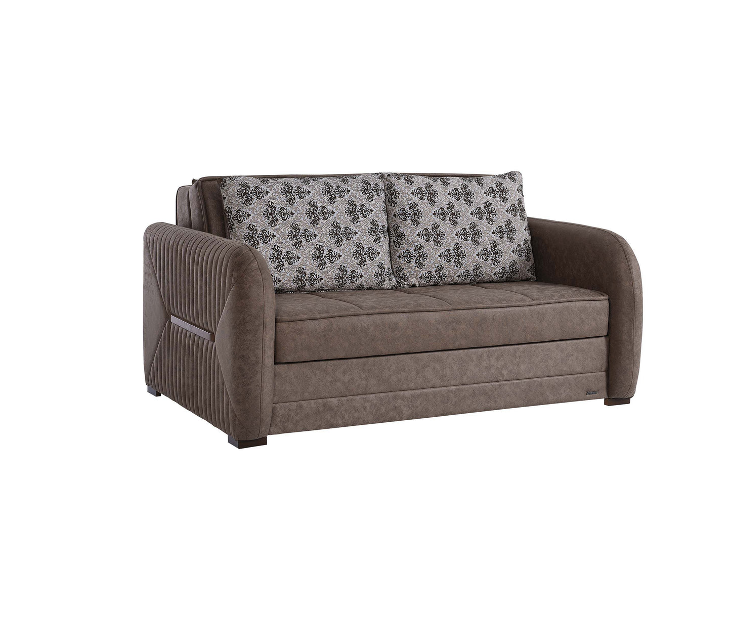 Ottomanson Speedy - Upholstered Convertible Loveseat With Storage
