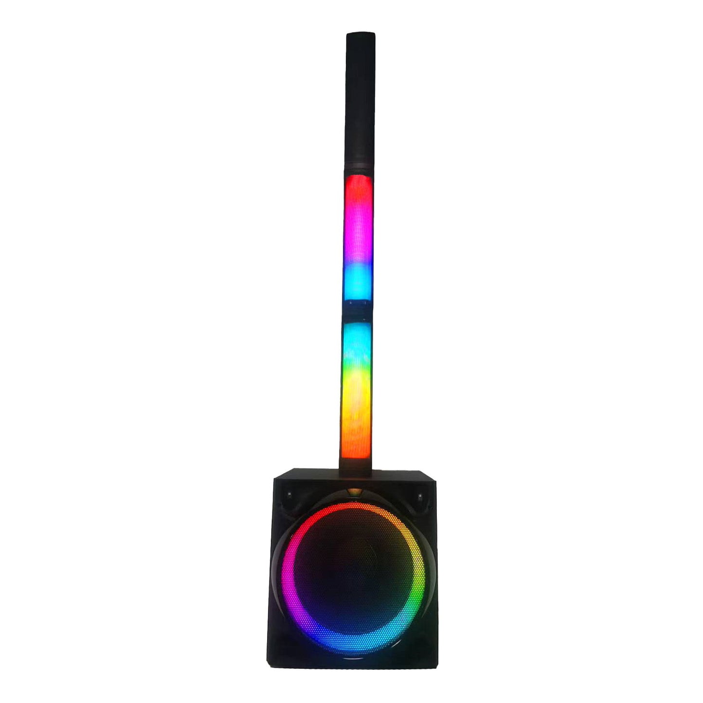 Gemini - Home Audio/Karaoke System, With Light Effects, 6000W IPP - Black
