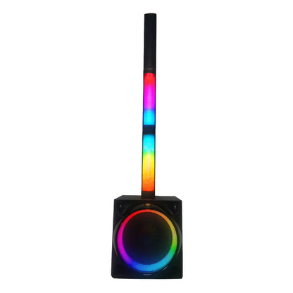 Gemini - Home Audio/Karaoke System, With Light Effects, 6000W IPP - Black