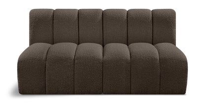 Arc - Boucle Fabric 2 Seats Modular Sofa