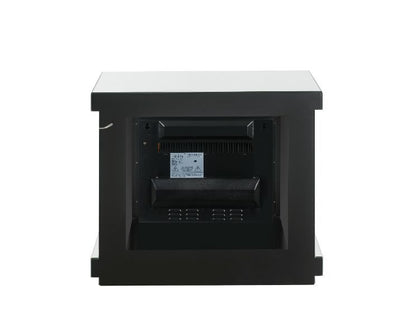 Noralie - Fireplace - Mirrored & Faux Diamonds