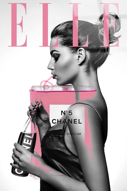 "Chic Essence" Tempered Glass - Gray