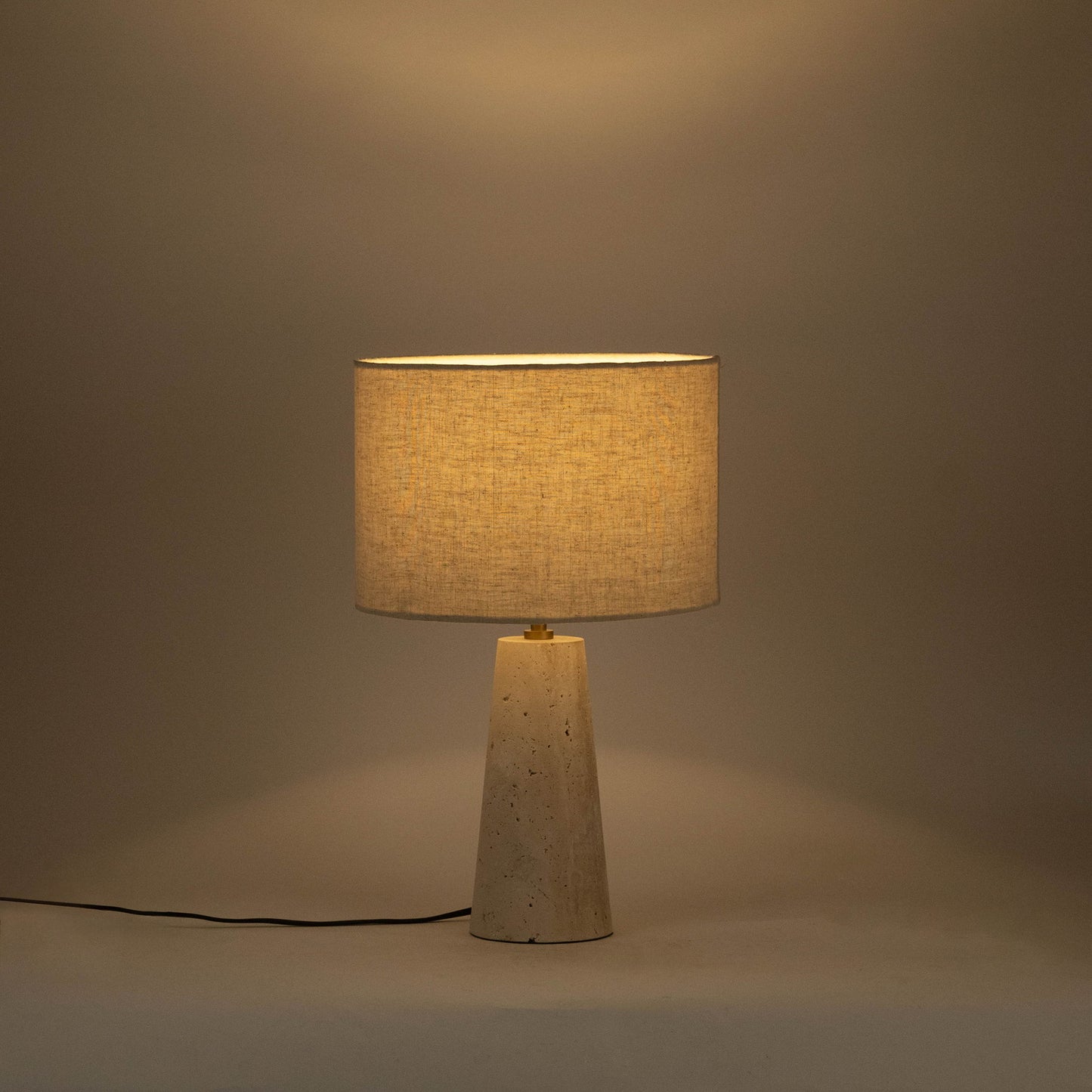 Dolomia - Base And Linen Textured Fabric Shade Table Lamp