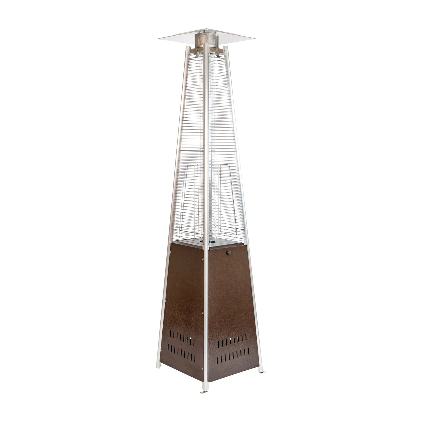 Flash Furniture - 42K BTU Pyramid Patio Heat - Bronze