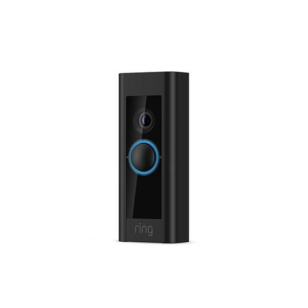 Ring - Ring Pro Video Doorbell 1080p - Pearl Silver