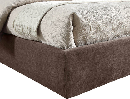 Adam - Chenille Fabric Bed With 70.5" Headboard
