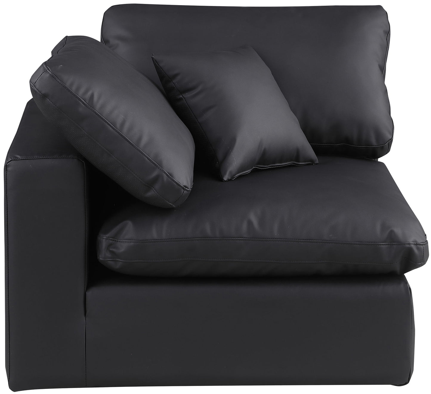 Comfy - Faux Leather Corner Chair