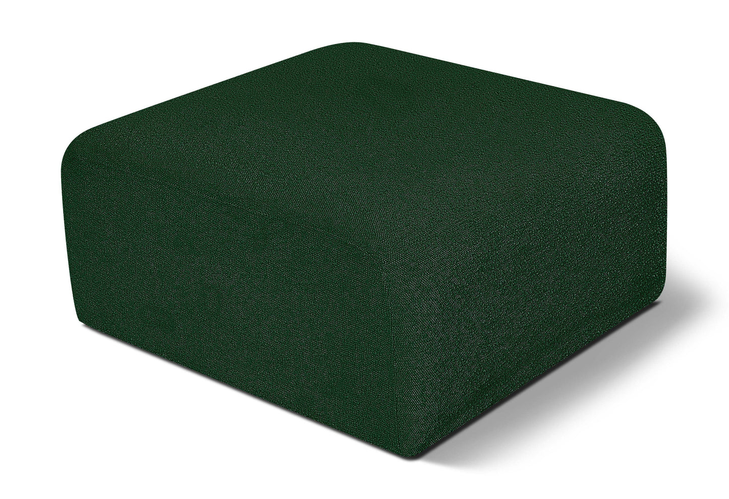 Arc - Boucle Fabric Ottoman