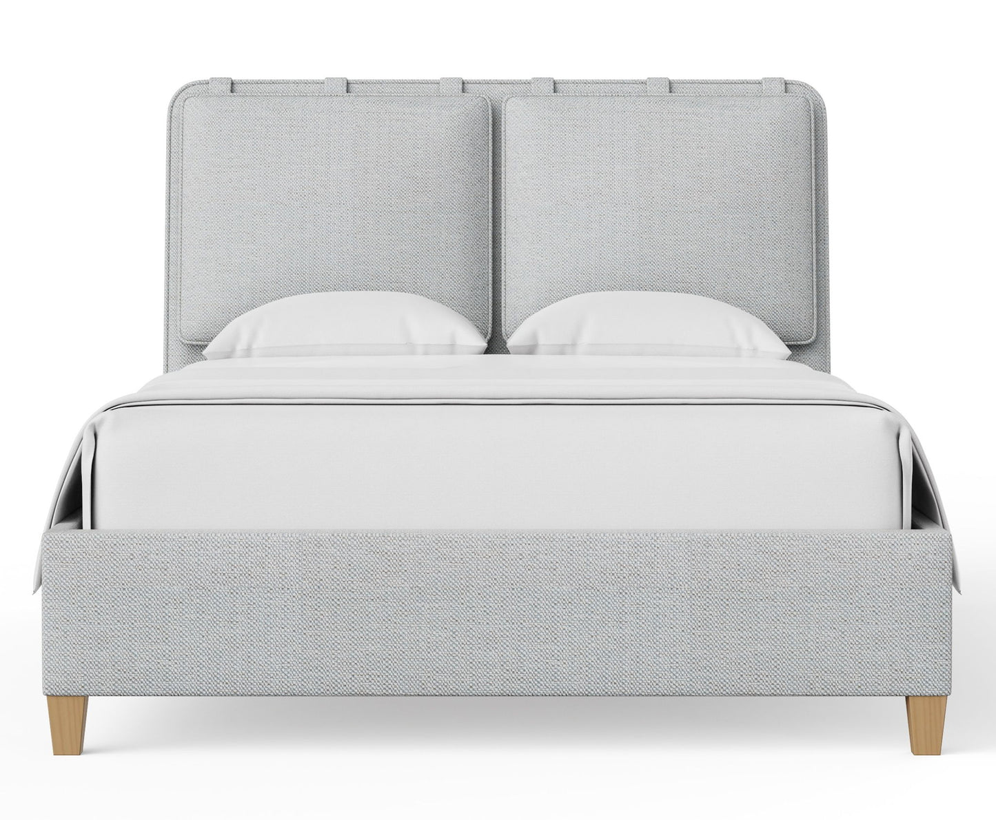 Pure Maple - Upholstered Bed - Maple Syrup Legs