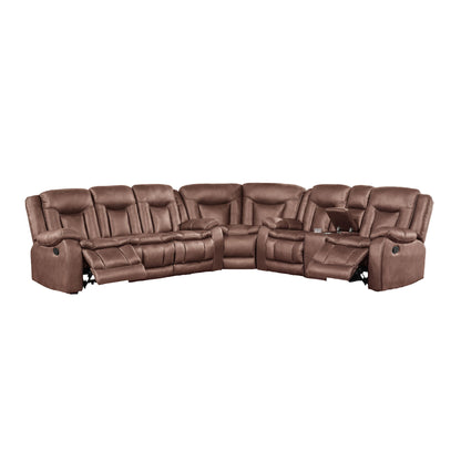 Morello - 3 Piece Manual Sofa/Loveseat/Wedge