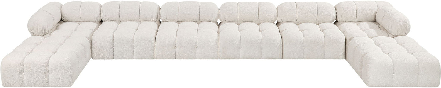 Ames - 8 Piece Fabric Modular Sectional