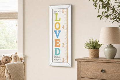 Loved Beyond Measture Growth Chart By Marla Rae - White