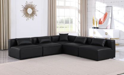 Cube - 5 Piece Modular Corner Armless Sectional