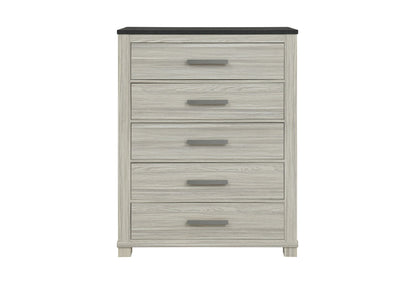 Ashley - 5 Piece Full Bedroom Set - Brown