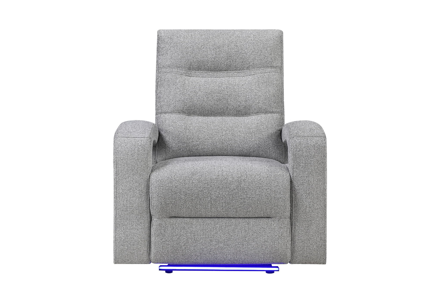 U6611 - 15 Power Reclining Sofa / Power Console Reclining Loveseat / Power Recliner - Dark Gray