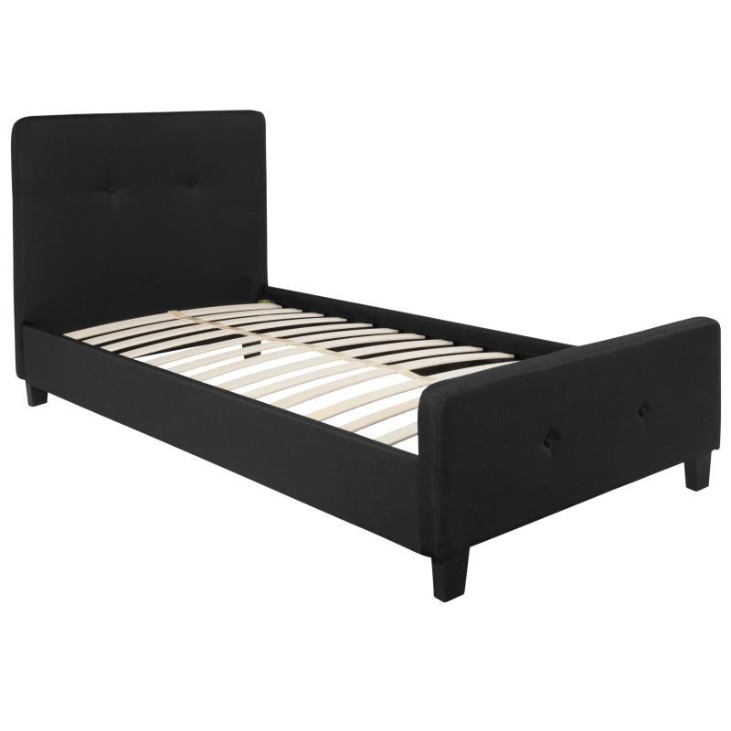 Flash Furniture - Twin Size Tribeca Platform Bed Frame - Black