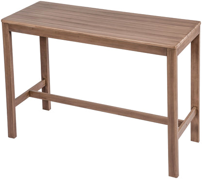 Newport - Acacia Wood Outdoor Patio Bar Table