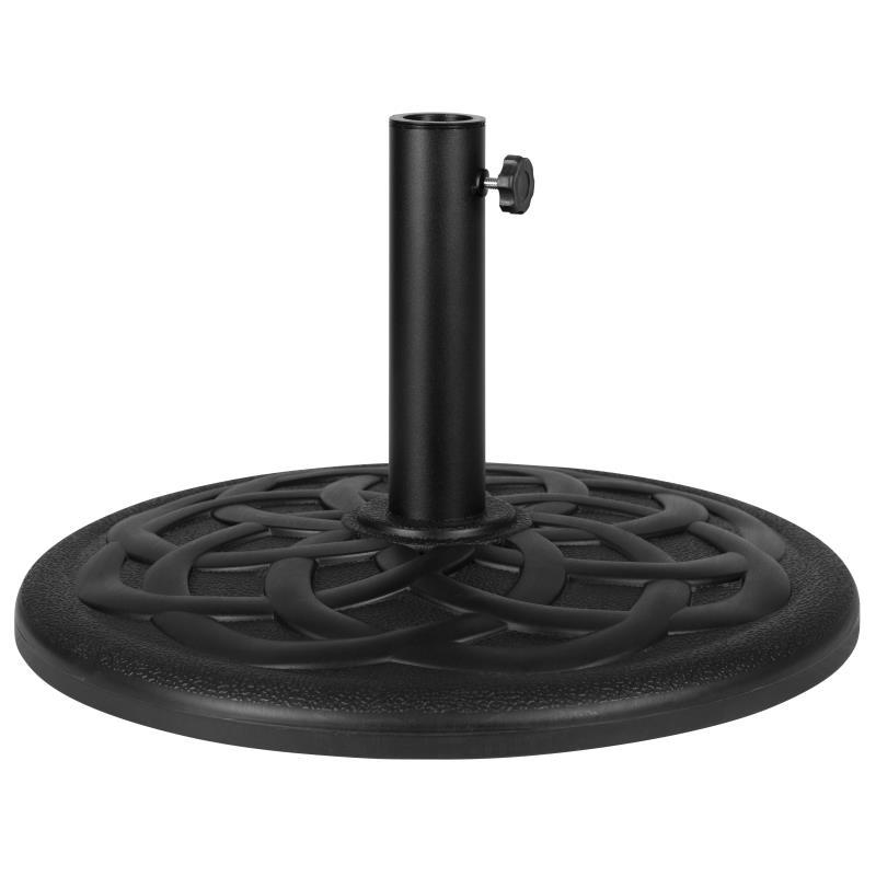 Flash Furniture - Patio Umbrella Base - Black