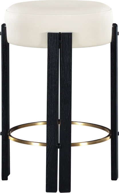 Harrison - Counter Stool With Black Legs